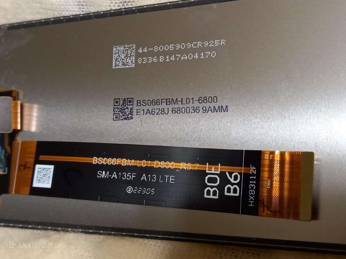 Samsung A 13 ekranas (display) - nuotraukos Nr. 3
