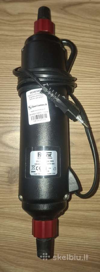 Išorinis akvariumo šildytuvas Hydor Eth 300w - nuotraukos Nr. 2