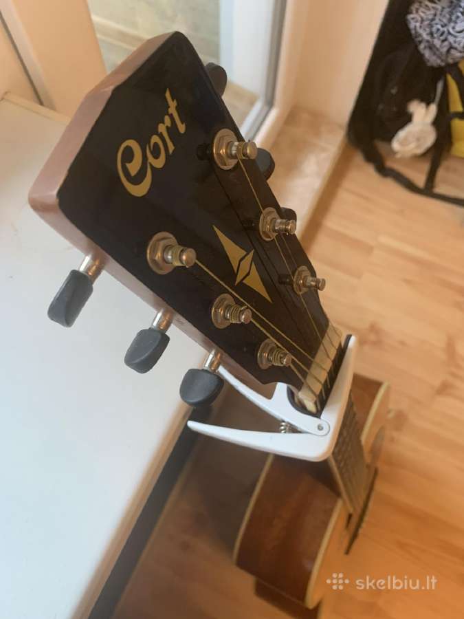 Cort“ gitara yra geros būklės, - nuotraukos Nr. 5
