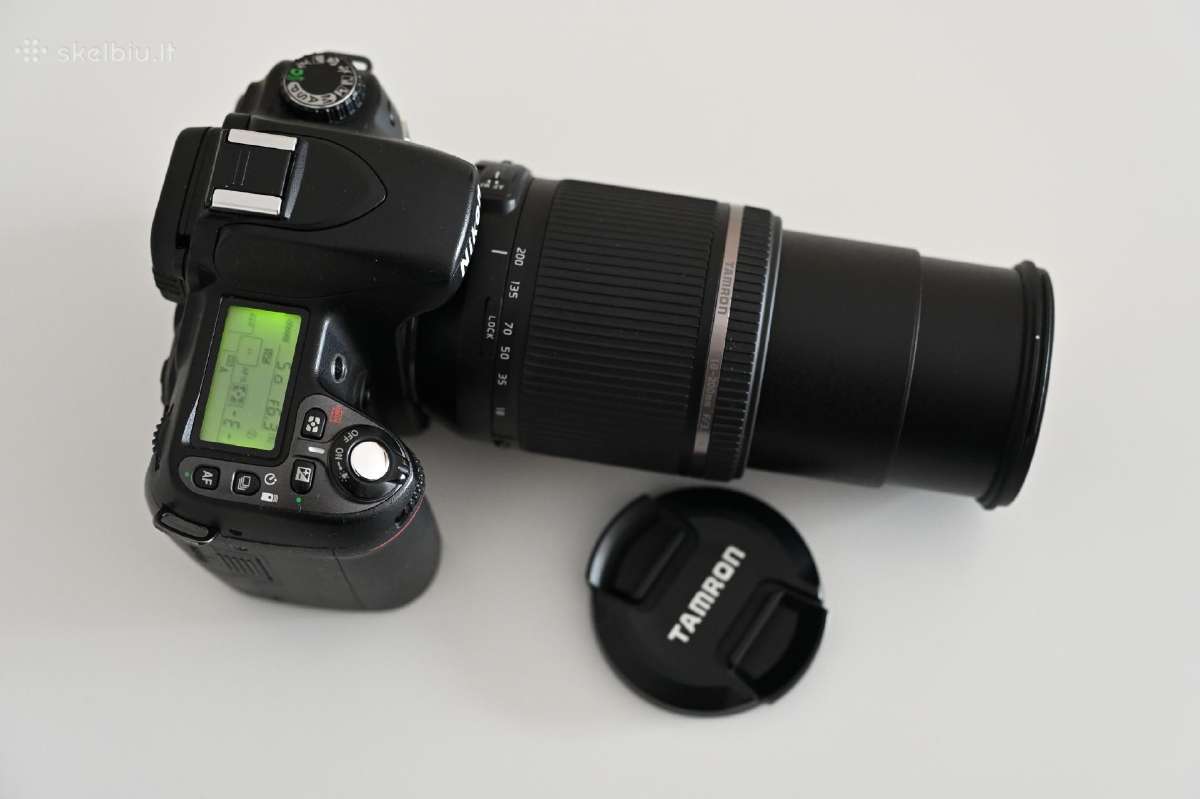 Nikon D80 su Tamron 18-200mm Vc objektyvu - nuotraukos Nr. 2