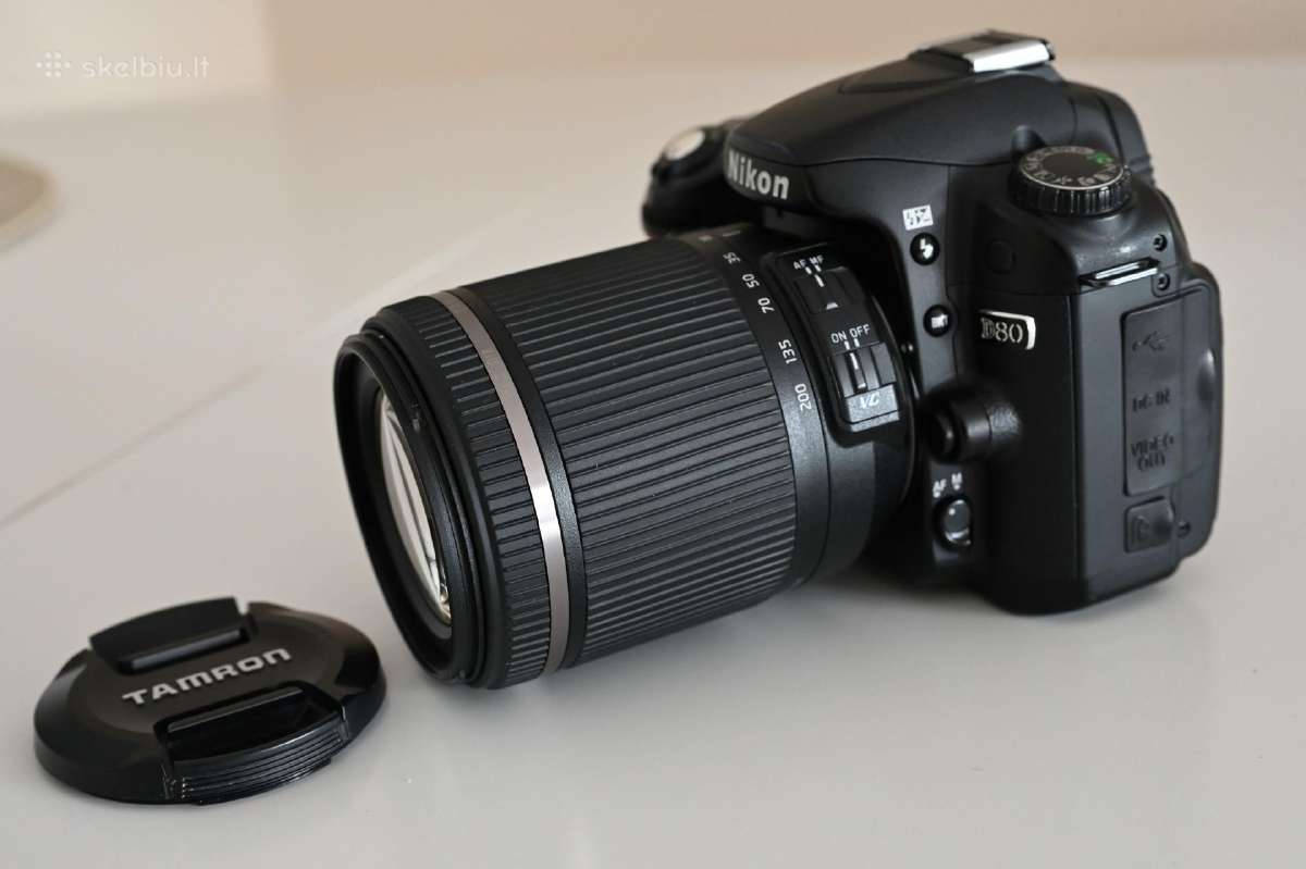 Nikon D80 su Tamron 18-200mm Vc objektyvu - nuotraukos Nr. 3