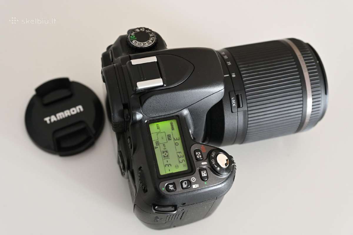 Nikon D80 su Tamron 18-200mm Vc objektyvu - nuotraukos Nr. 5
