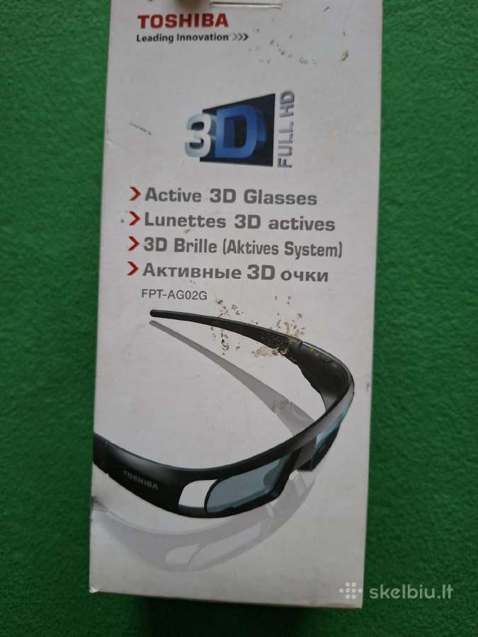 Televizorius Toshiba +3D akiniai - nuotraukos Nr. 4