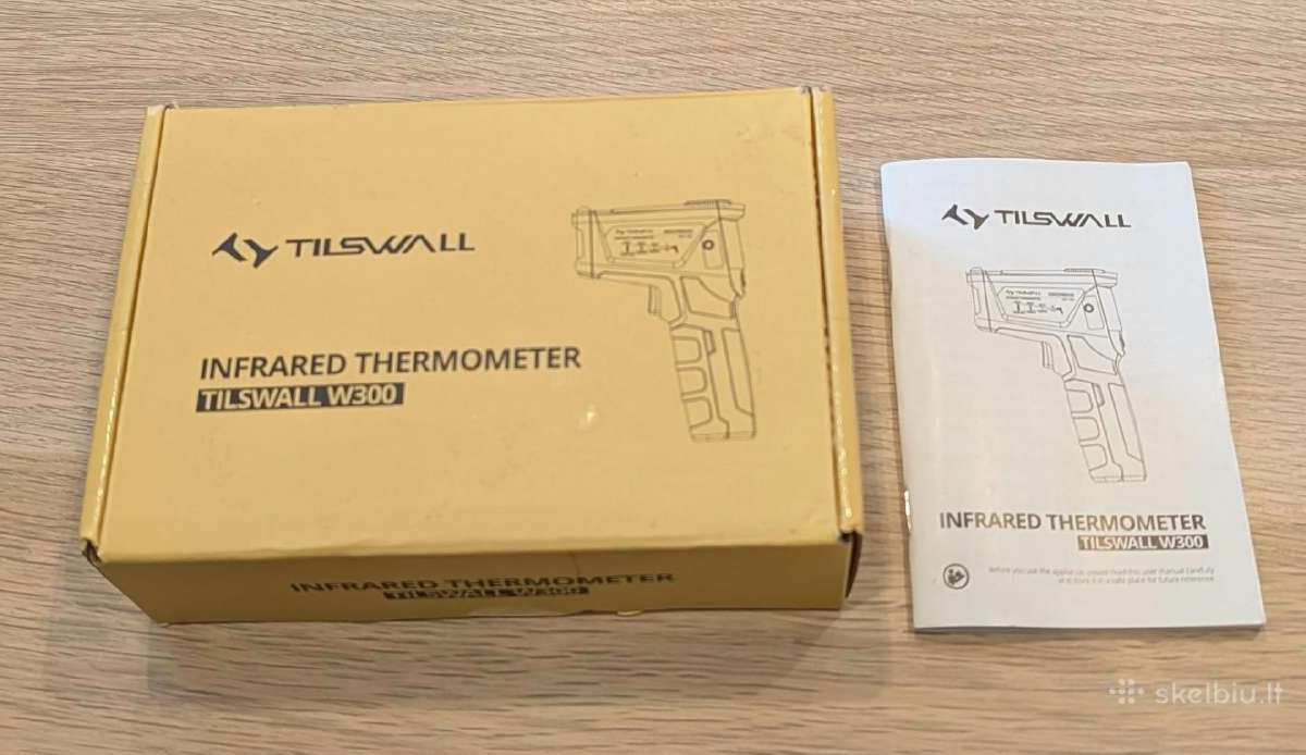 Tilswall W300 infraraudonųjų spindulių termometras - nuotraukos Nr. 9