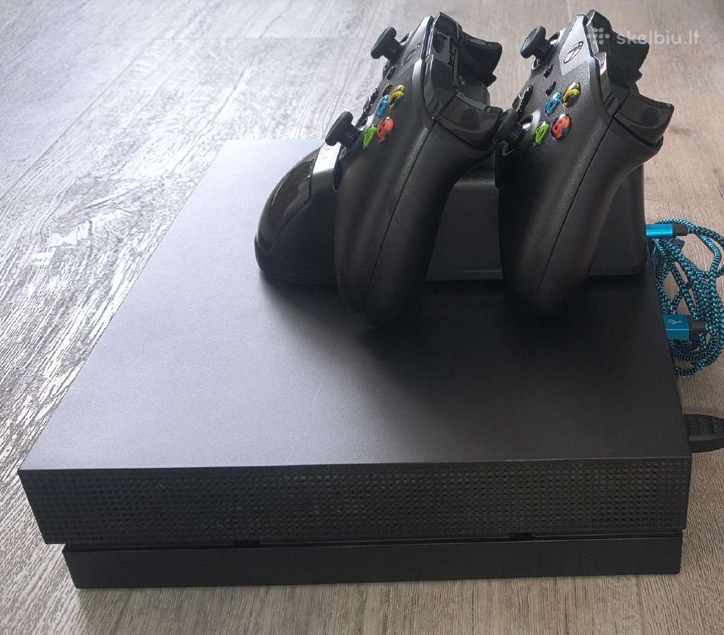Xbox Onex 1tb naudota konsolė, pulteliai, žaidimai - nuotraukos Nr. 3