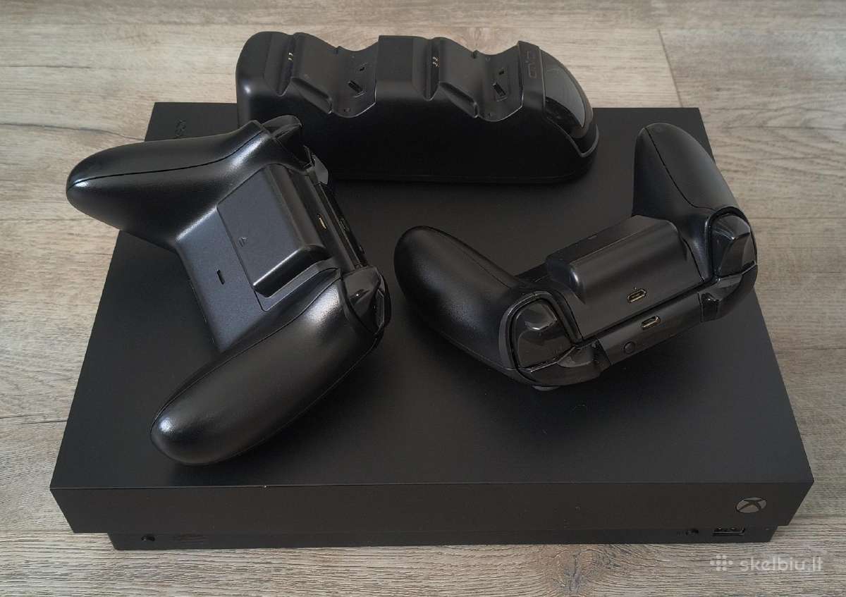 Xbox Onex 1tb naudota konsolė, pulteliai, žaidimai - nuotraukos Nr. 5