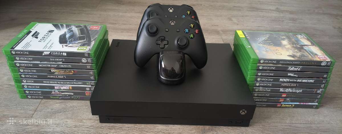 Xbox Onex 1tb naudota konsolė, pulteliai, žaidimai - nuotraukos Nr. 7