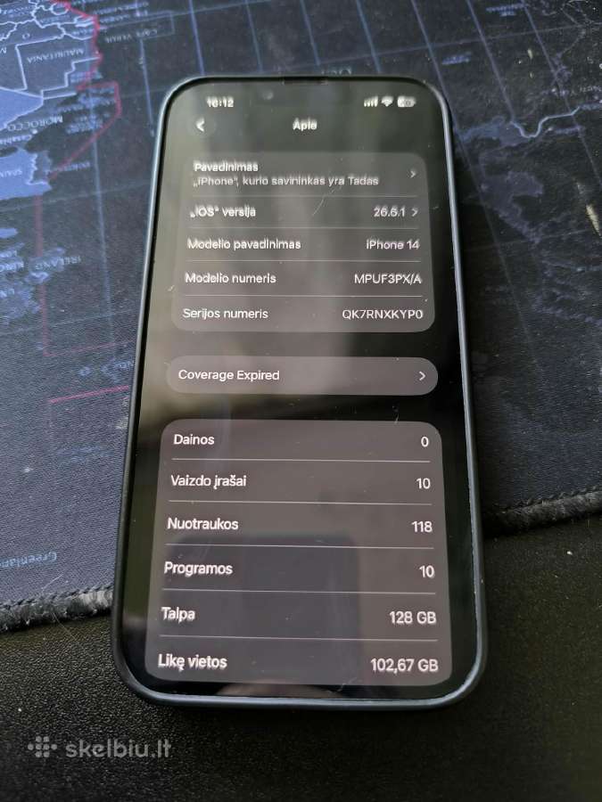 iPhone 14 128gb - nuotraukos Nr. 4