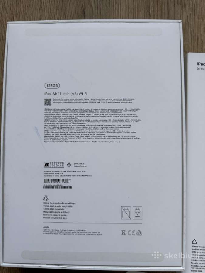 Apple iPad Air M3 2025 128gb wi-fi - nuotraukos Nr. 23