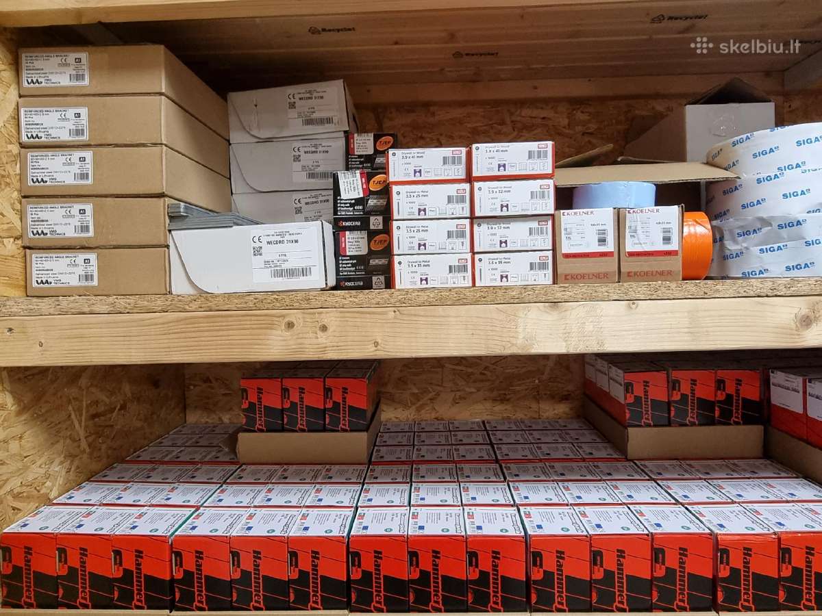 Varžtai, medsraigčiai, ankeriai ir kita - nuotraukos Nr. 2