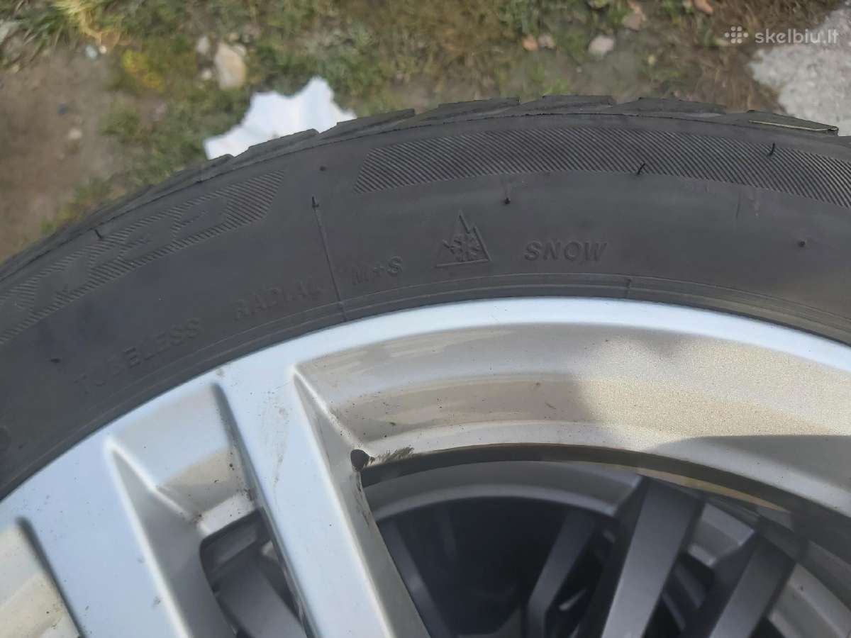 R17 audi ratlankiai su padangom - nuotraukos Nr. 2