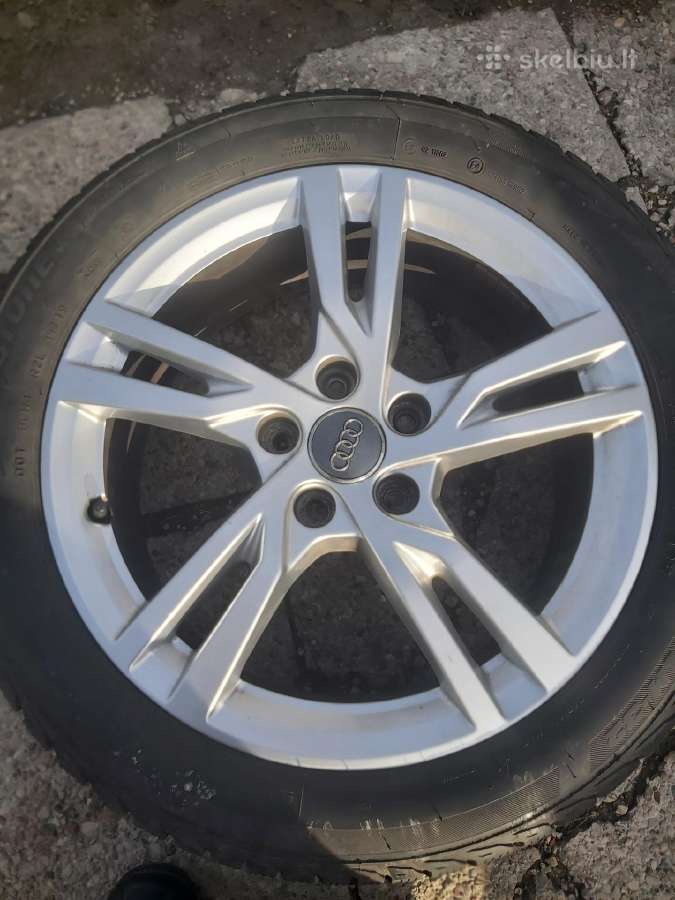 R17 audi ratlankiai su padangom - nuotraukos Nr. 8
