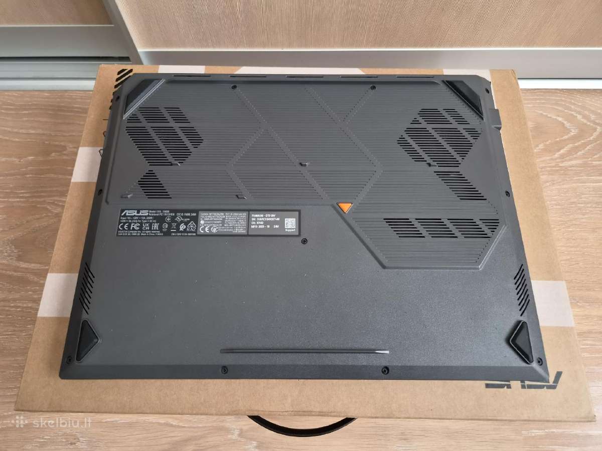 Asus Tuf A16 Ryzen 7 260 32gb 2tb Rtx5060 - nuotraukos Nr. 4