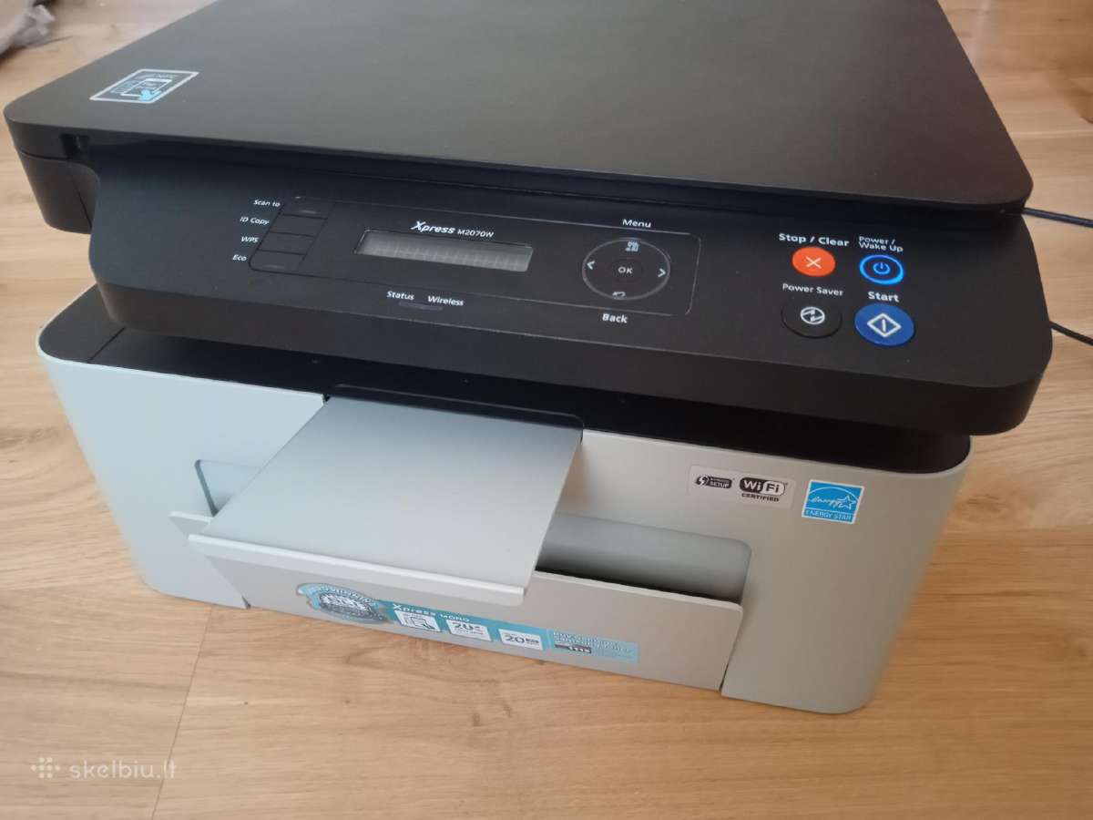 Samsung Xpress M2070w spausdintuvas - nuotraukos Nr. 8