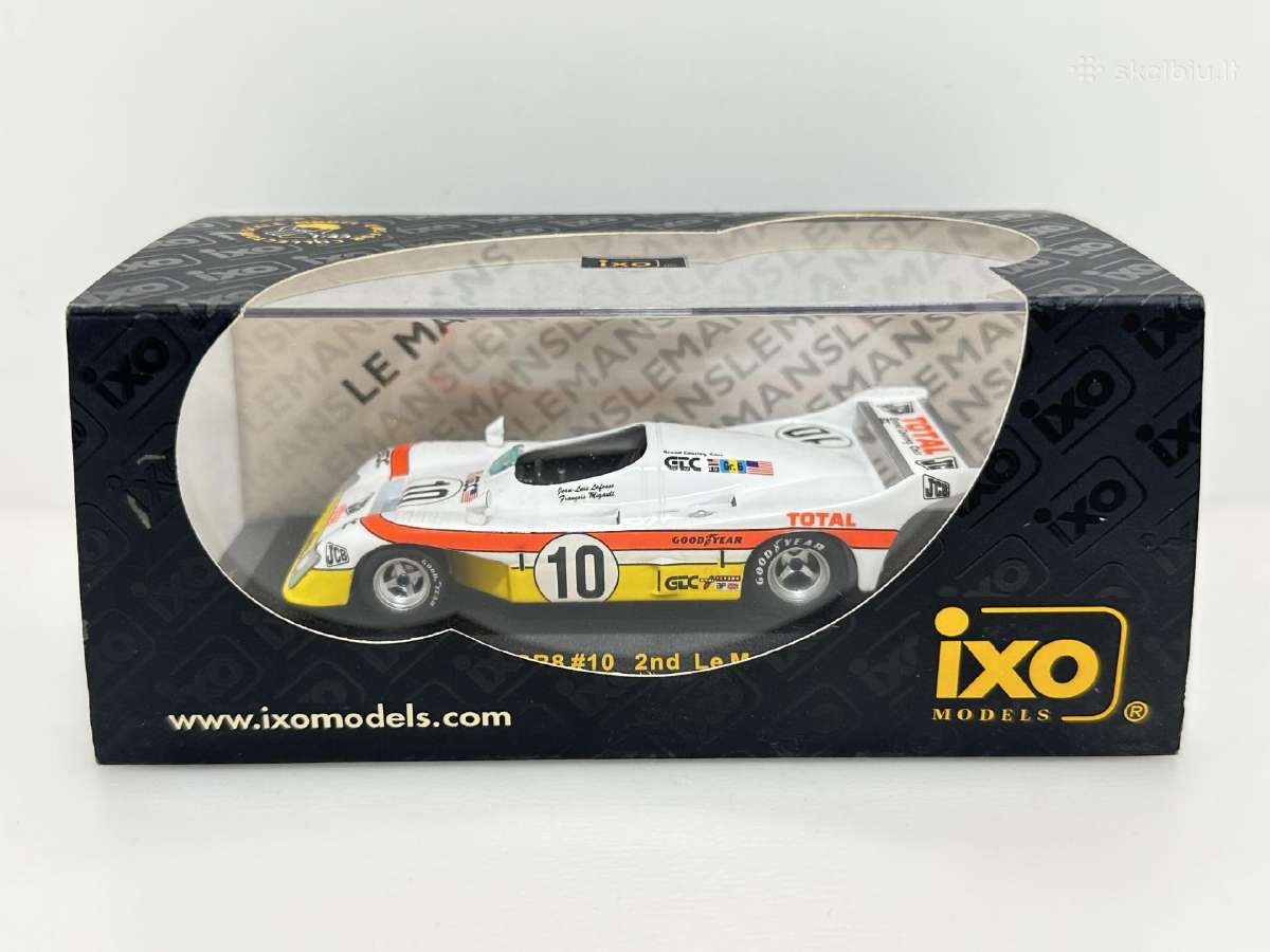 Mirage Gr8 Le Mans 24h 1976 #10 balta 1:43 IXO - nuotraukos Nr. 2