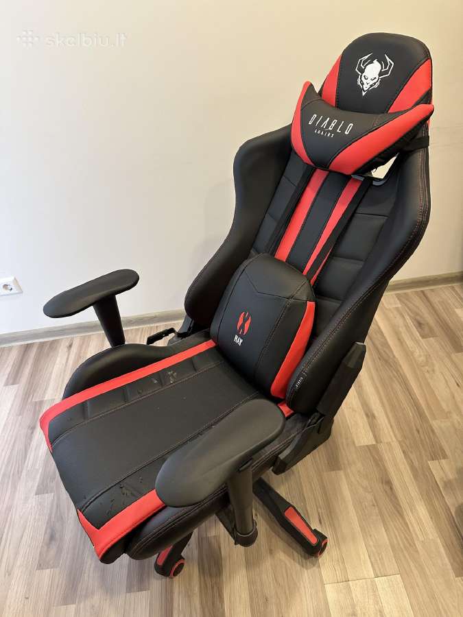 Diablo chairs žaidimų kėdė - nuotraukos Nr. 2