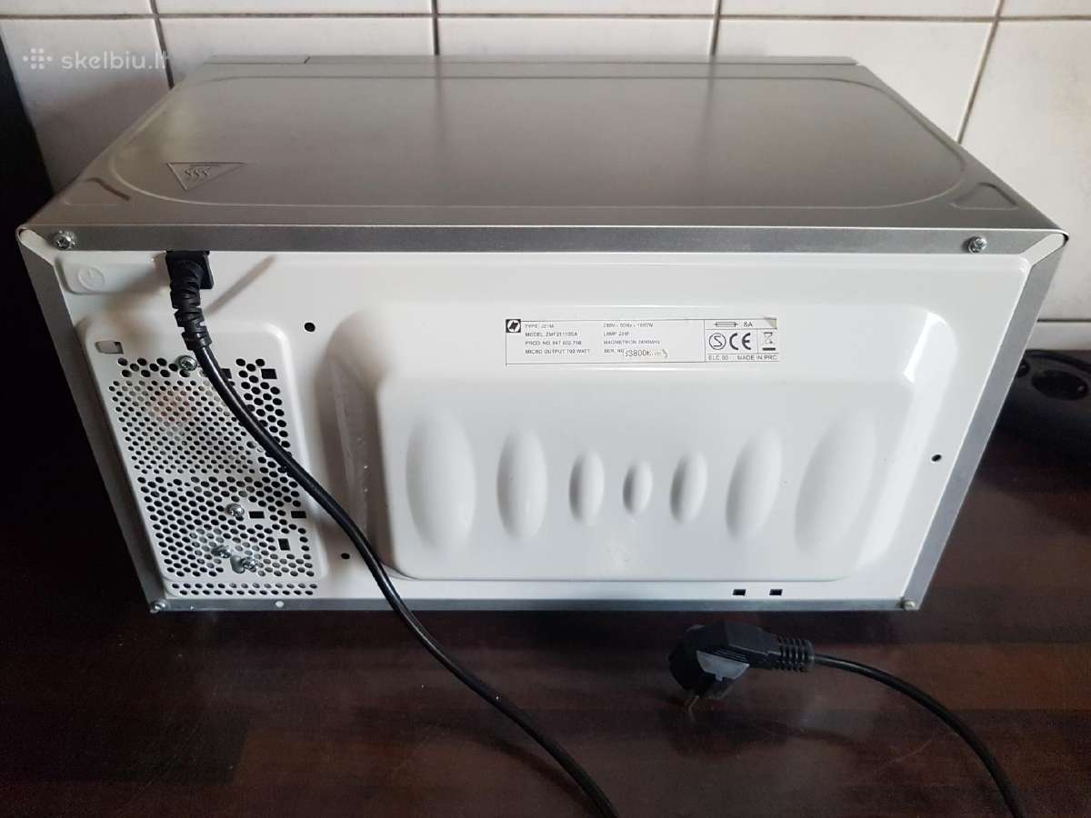 Zanussi mikrobangų krosnelė - nuotraukos Nr. 3