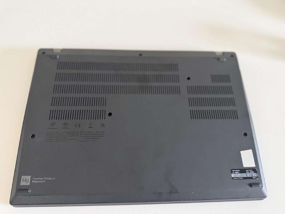 Lenovo Thinkpad T14 Gen 3 Ryzen 7 Pro 32 GB RAM 84 - nuotraukos Nr. 4