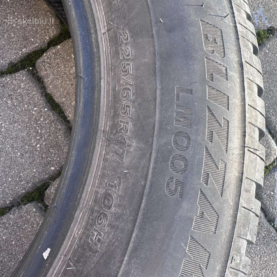 Naudoto padangos 225/65 R17 - nuotraukos Nr. 2