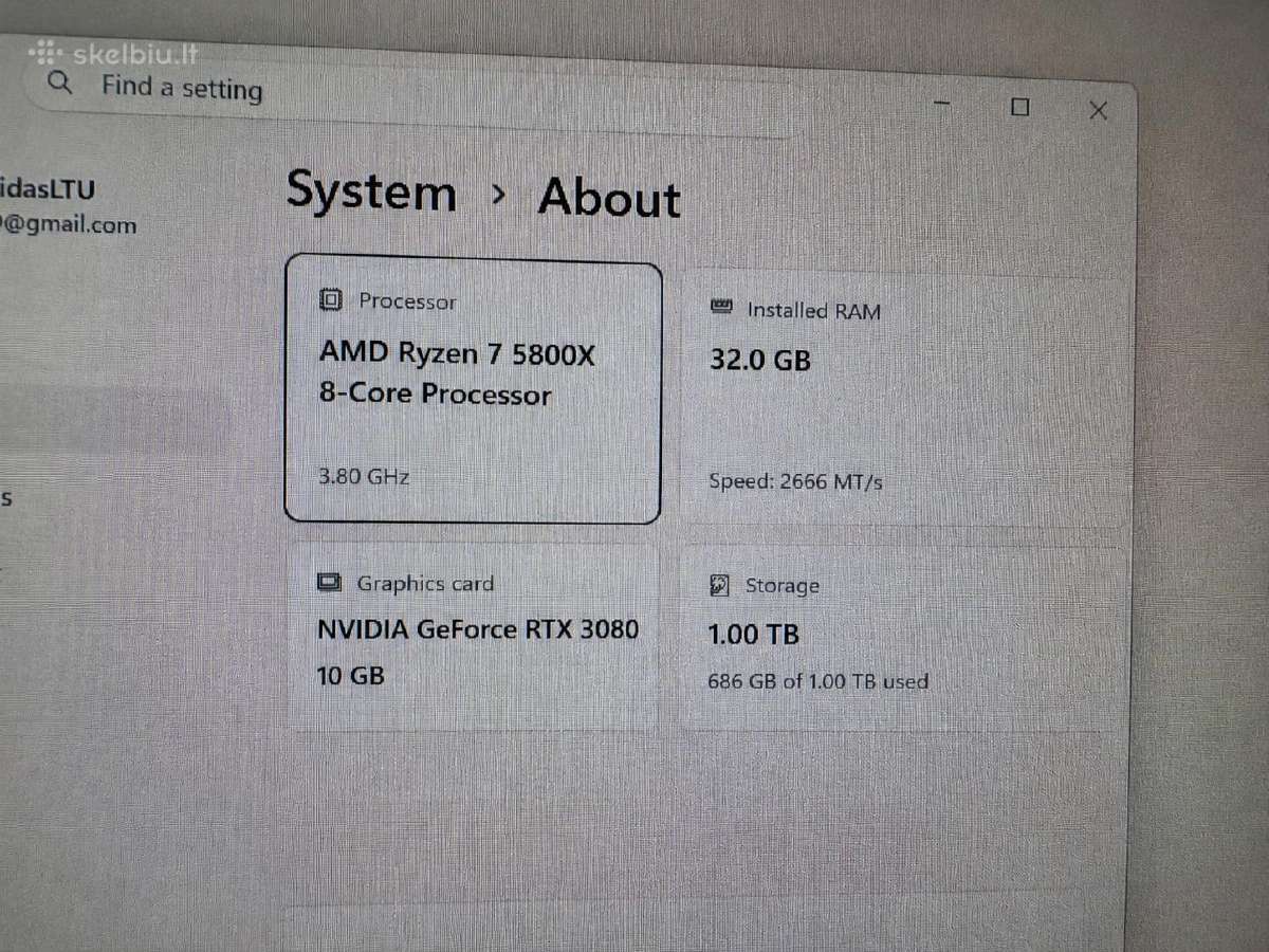 Rtx 3080 - nuotraukos Nr. 5