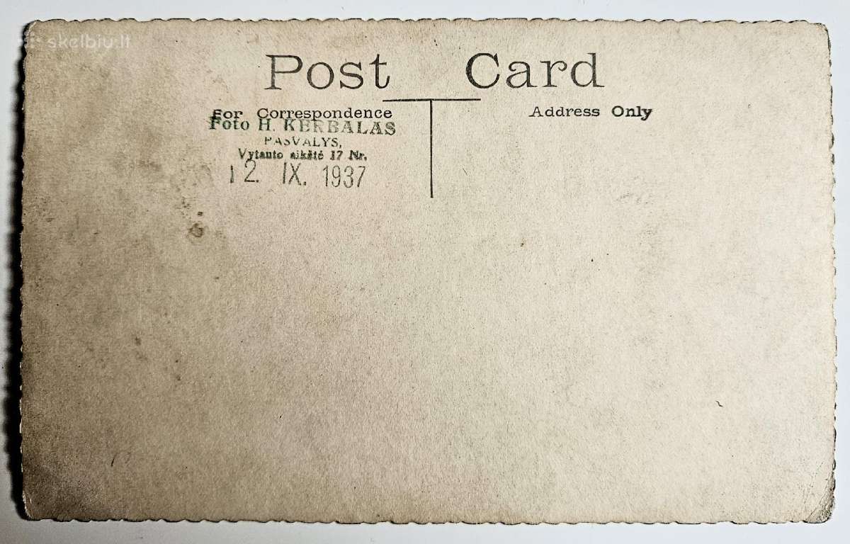 Tautos dienos minėjimas Pasvalyje 1937 m. - nuotraukos Nr. 2