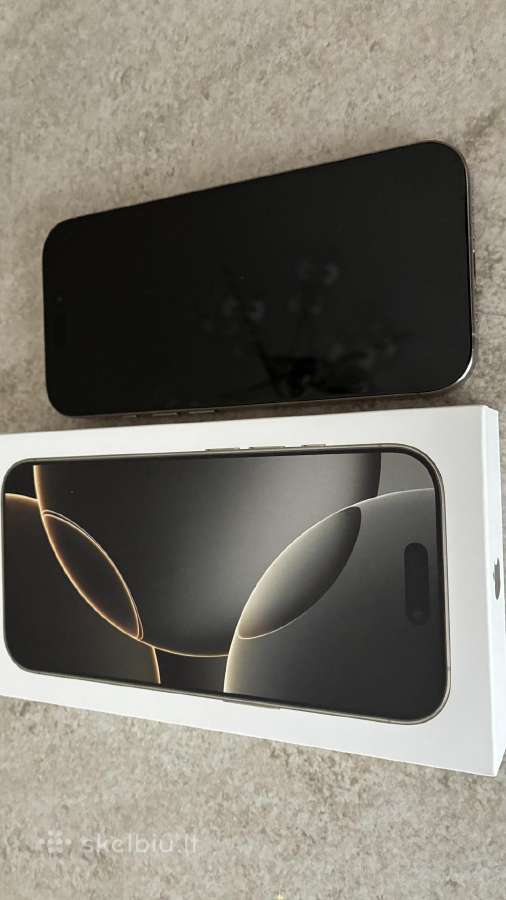 Apple iPhone 16 Pro 256 GB - nuotraukos Nr. 3