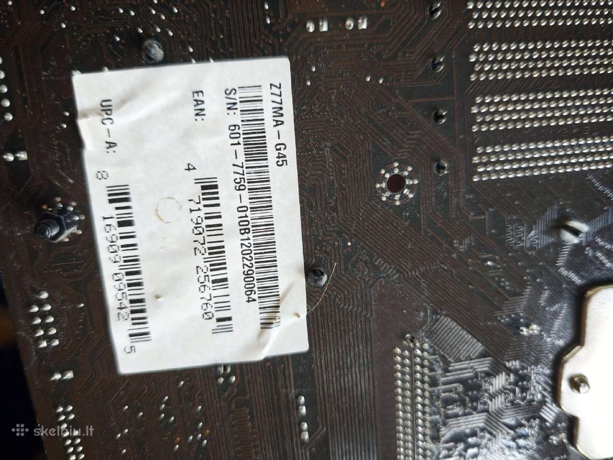 Kompiuteris Intel Cpu+MB+ddr3 8gb - nuotraukos Nr. 4