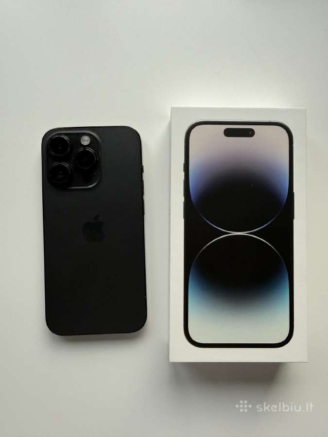 iPhone 14 pro black - nuotraukos Nr. 2