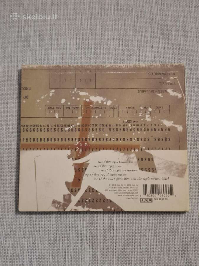 Johann Johannsson – Ibm 1401 (CD) - nuotraukos Nr. 4