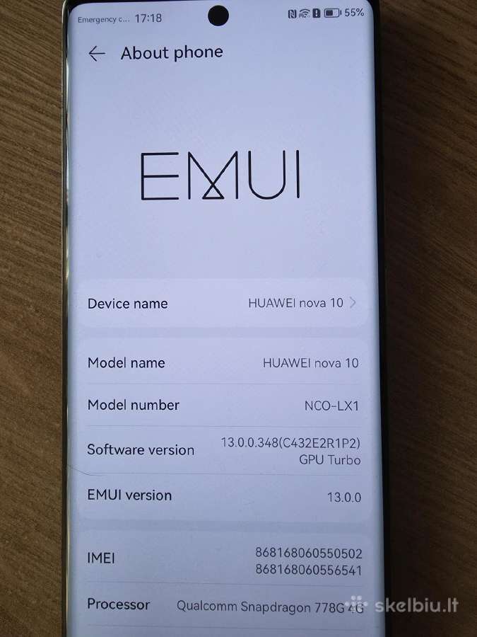 Huawei nova10 - nuotraukos Nr. 4