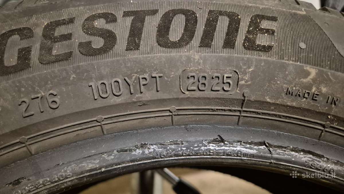 Žieminės padangos Bridgestone Blizzak 6 195/55 R16 - nuotraukos Nr. 3