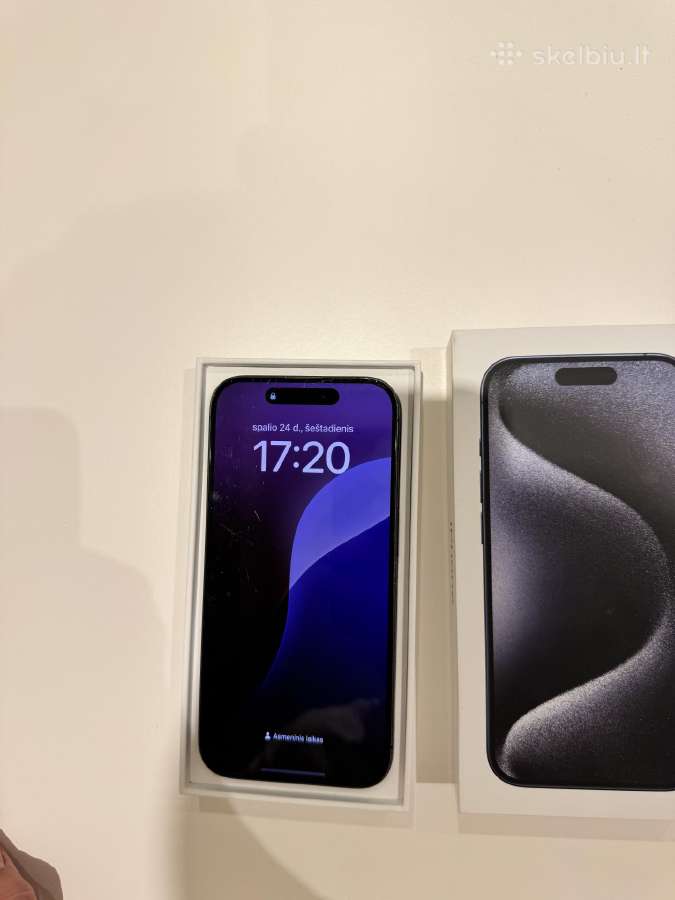 Apple iPhone 15 Pro 128 GB - nuotraukos Nr. 2