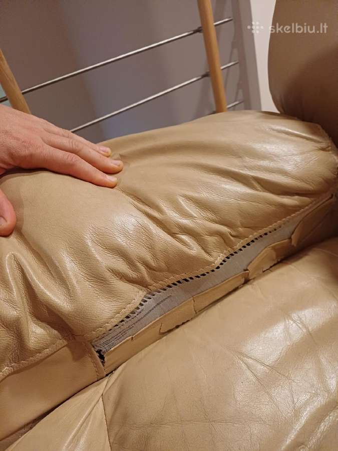 Miegama triviete odine sofa +odinis fotelis - nuotraukos Nr. 5