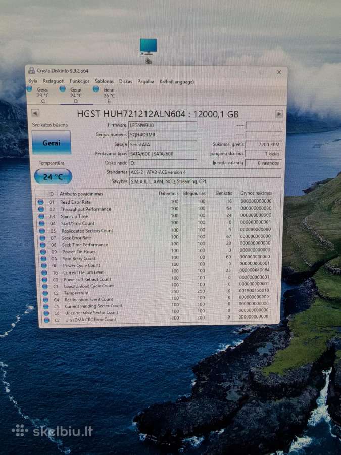 Western Digital 12tb - nuotraukos Nr. 3