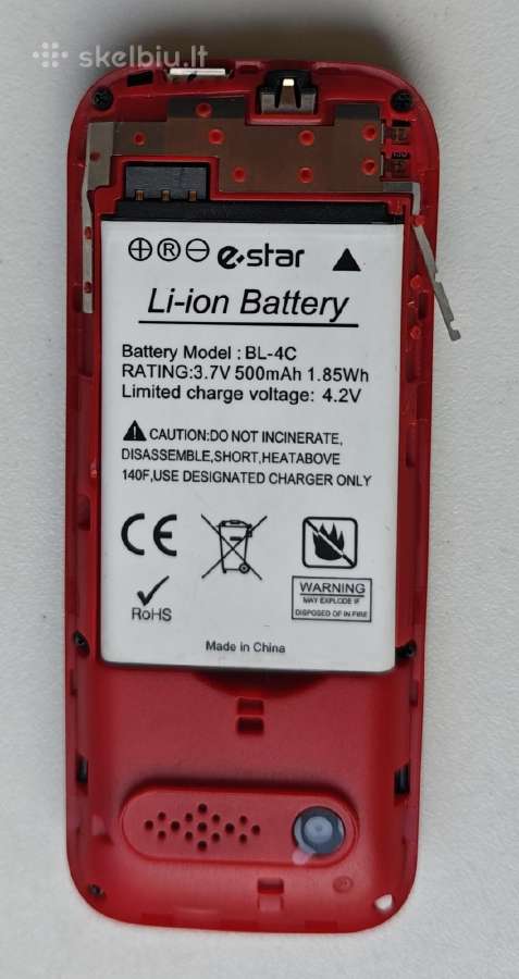 E-star X18 Red - nuotraukos Nr. 7