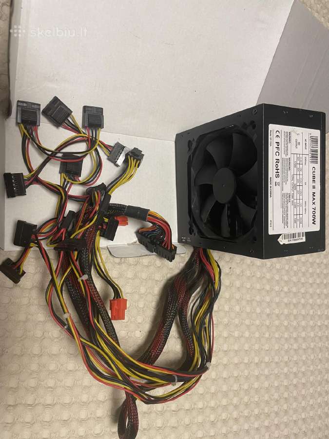 Maitinimo blokas(psu) Cube2 Max 700w - nuotraukos Nr. 2