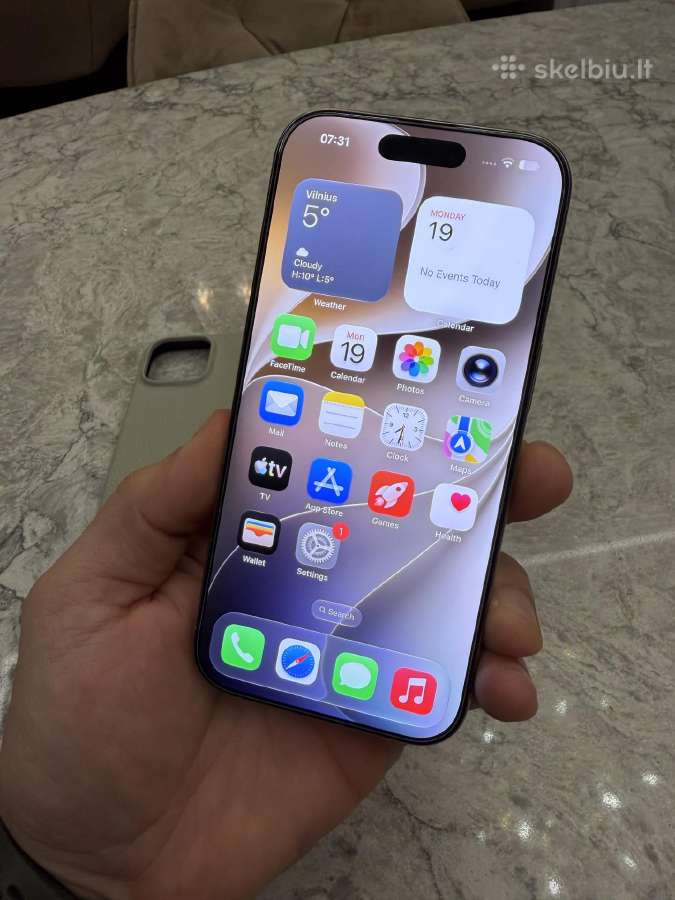 iPhone 16 pro, 128gb 92% - nuotraukos Nr. 2