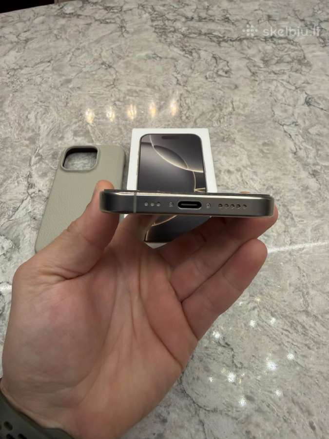 iPhone 16 pro, 128gb 92% - nuotraukos Nr. 6