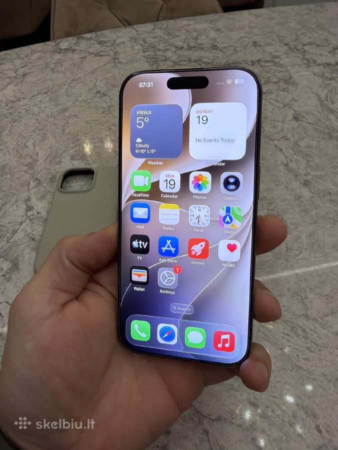 iPhone 16 pro, 128gb 92% - nuotraukos Nr. 11