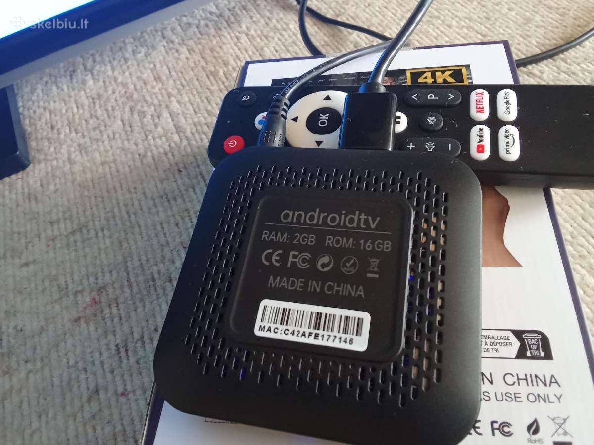 Grundig LED 82cm+smart TV Box WiFi 4k - nuotraukos Nr. 13