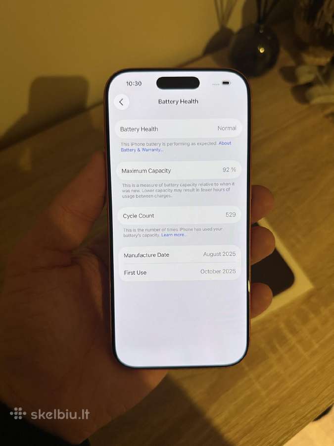 iPhone 17 Pro (Cosmic Orange) 256gb - nuotraukos Nr. 7