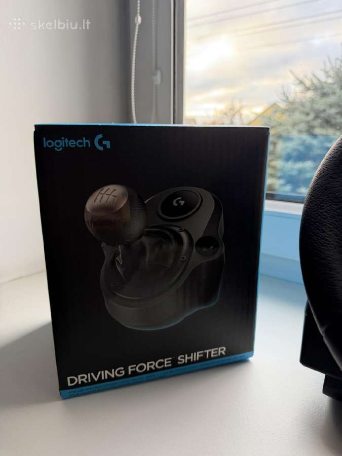 Logitech g923 + shifter - nuotraukos Nr. 2