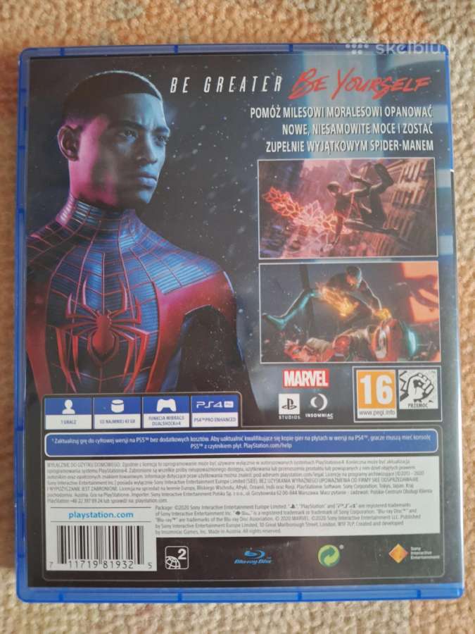 Spiderman miles morales ps4 - nuotraukos Nr. 3
