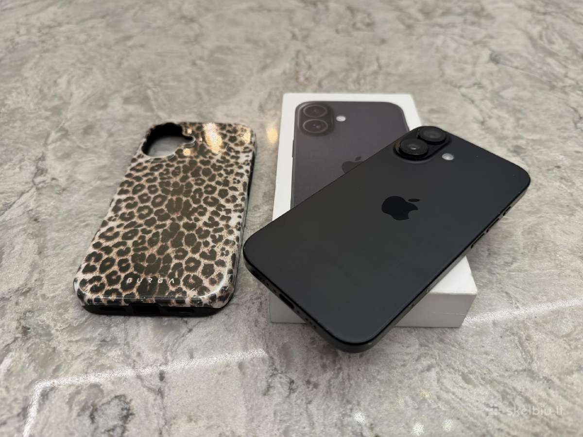 iPhone 16, 128gb 93% - nuotraukos Nr. 10