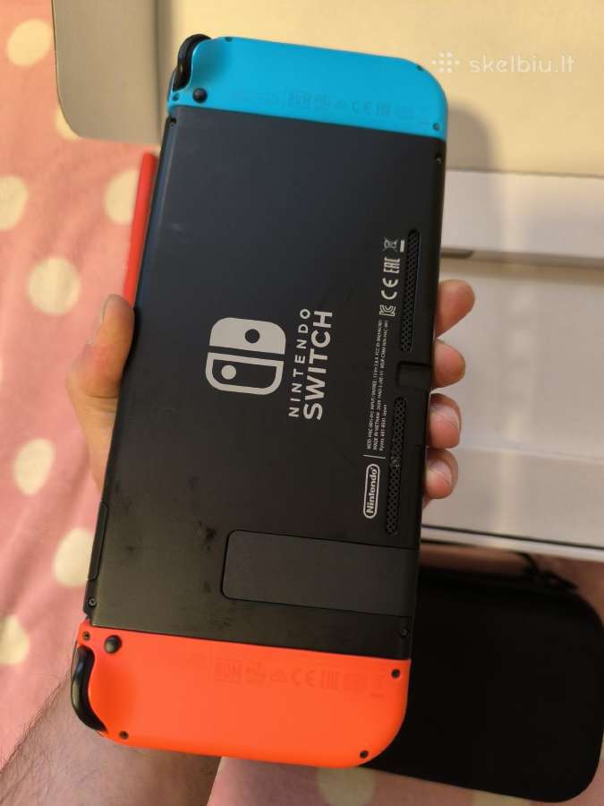 Atrištas Nintendo Switch V2 256gb 36 žaidimai - nuotraukos Nr. 6