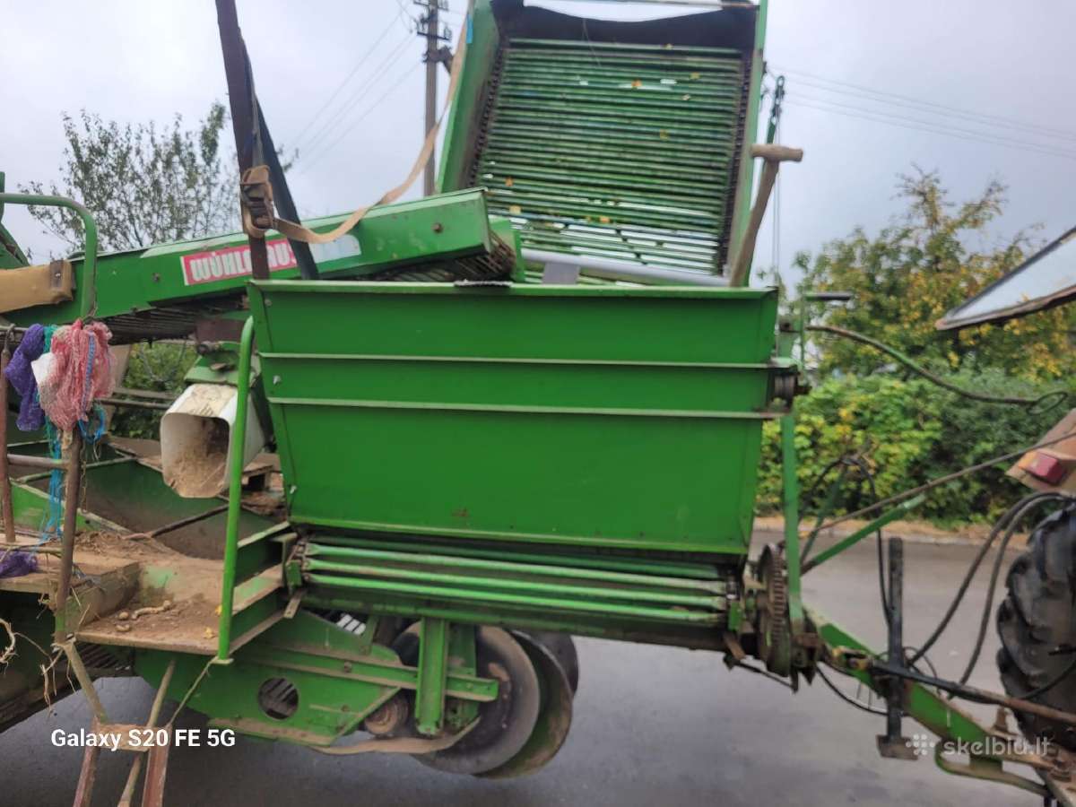Vienvagis bulviu kombainas ir Mtz 82 - nuotraukos Nr. 5