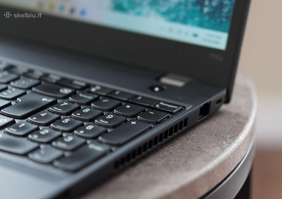 Lenovo Thinkpad P15s Gen 1 i7 16 GB RAM - nuotraukos Nr. 2