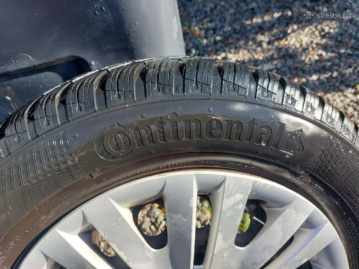 Žieminės padangos R15 195/65 su ratlankiais - nuotraukos Nr. 4