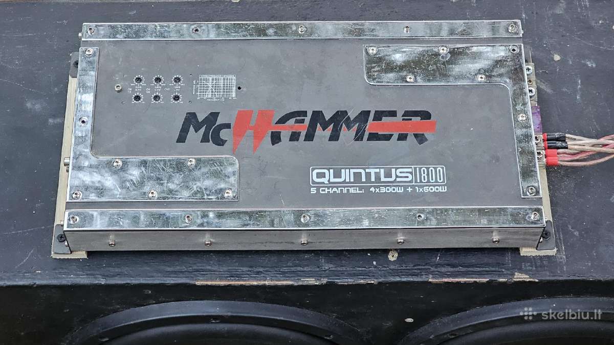 Žemų dažnių kolonėlė- subas 1600wmax 2x 12" - nuotraukos Nr. 3