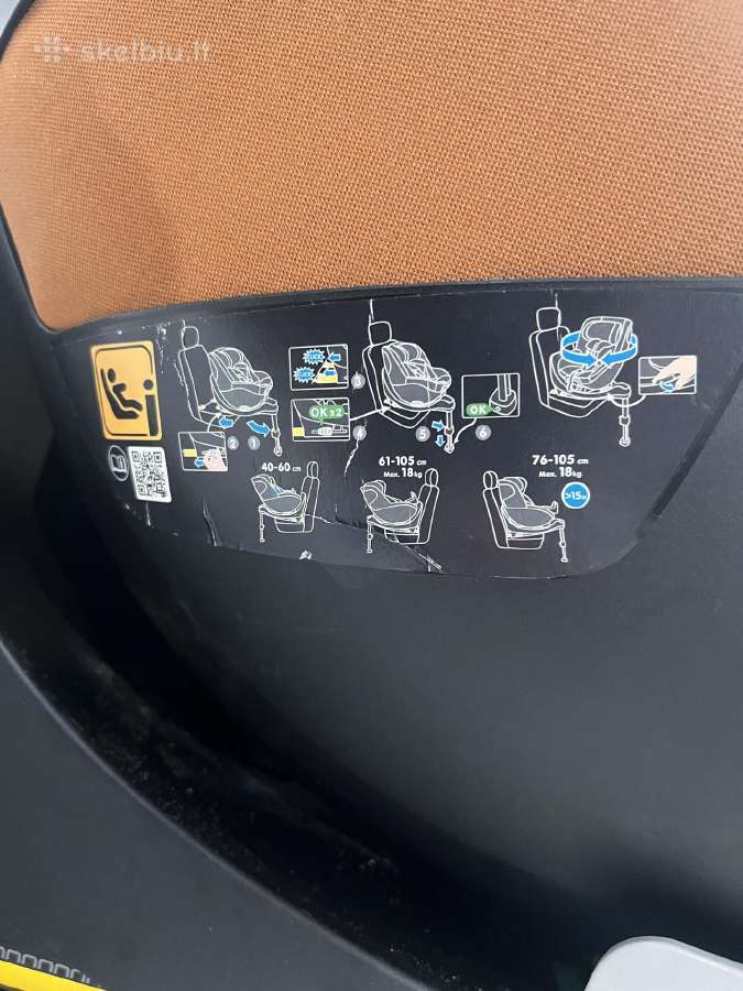Auto kėdutė Maxi Cosi Mica Pro Eco i-size 0-18 kg - nuotraukos Nr. 6